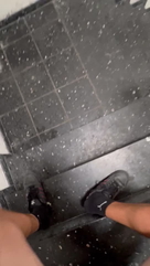 Masturbation at Stairs in public Parking