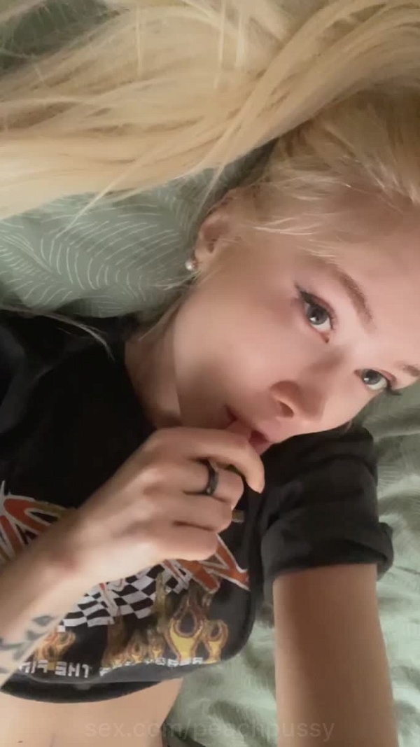 Peachpussy I Want To Play 😈 Porn Sexy Blond Pussy Pussy Lips