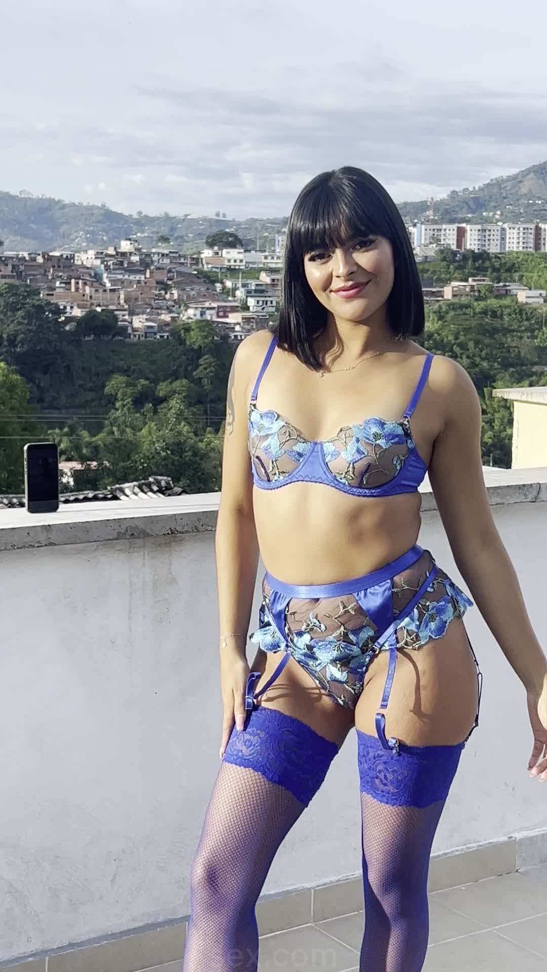 Intense Eyes in the Shadows