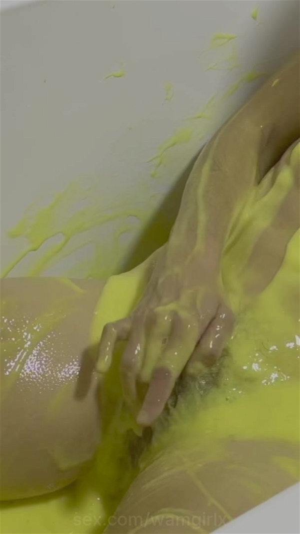 Wamgirlx Wet And Messy Wam Gunge Sploshing Orgasm Wetandmessy Messy Wam Gunge Slime