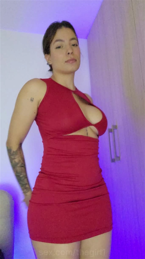 Marilyn Angel Whats Underneath My Dress🫦 Milf Boobs Tease Heels